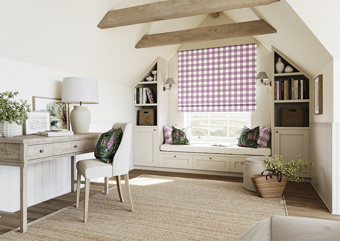 Gingham, Dusting - Roman Blind - Image 6